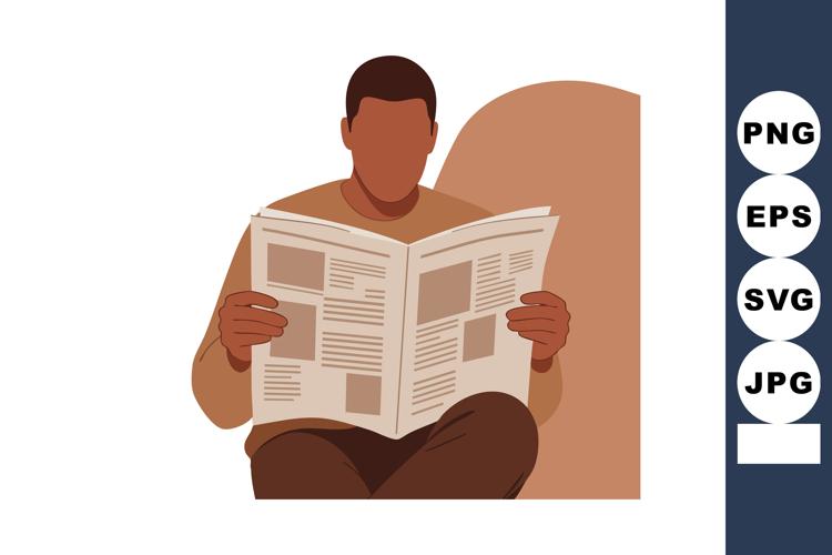 Newspaper Clipart Image 6