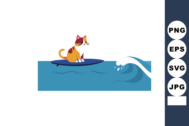 Surfboard Vector Image 16