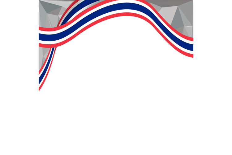 Thai National Flag Day Background Decoration Template Isolat example image 1