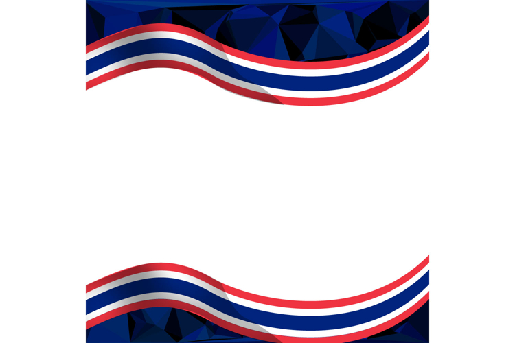 Thai National Flag Day Banner Decoration Template Graphic example image 1