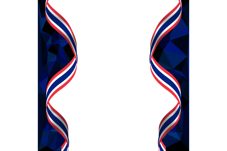 Thai National Flag Day Banner Decoration Template Isolated example image 1