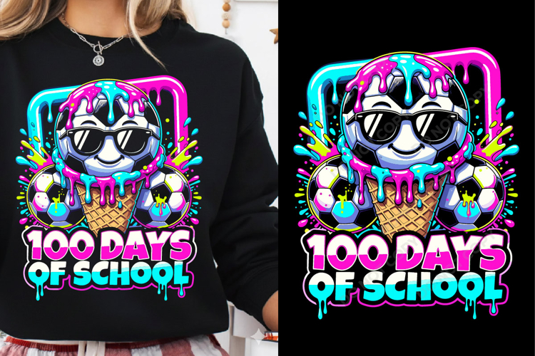 100 days of School SVGs Image 7