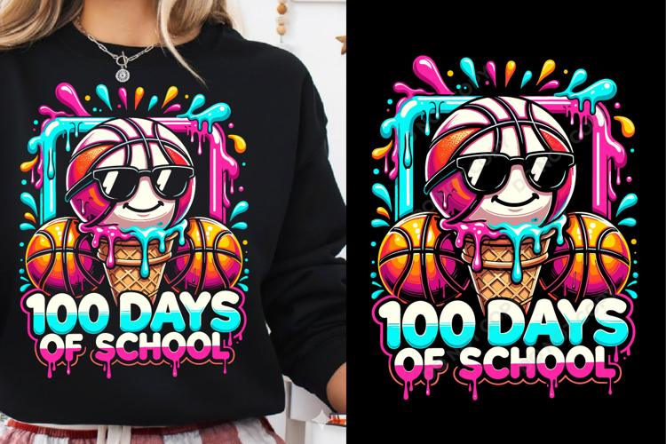 100 days of School SVGs Image 6