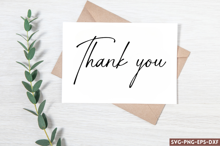Thank You Svg Image 7