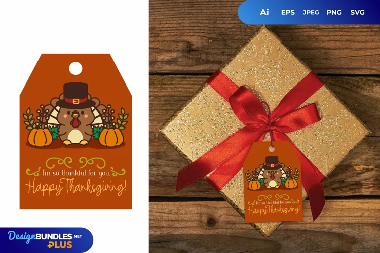 Happy Thanksgiving Gift Tags