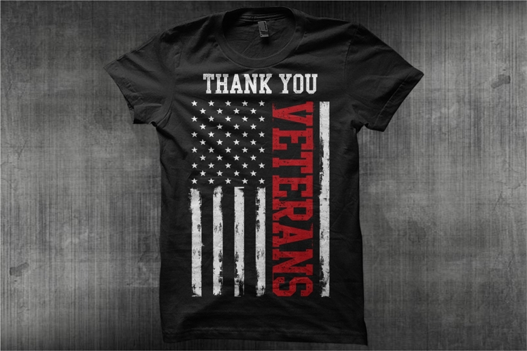 Thank You Veteran - American Flag Themes
