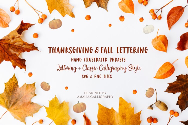 Thanksgiving and Fall Lettering (2264264)