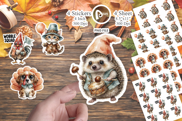Backyard Parade Gnomes Sticker