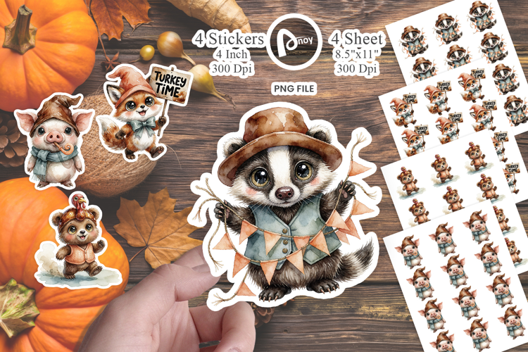 Backyard Parade Gnomes Sticker
