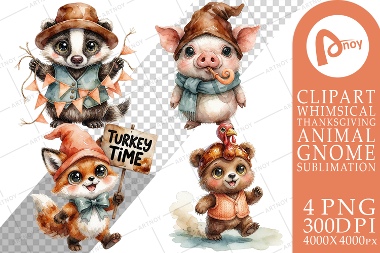 Backyard Parade Gnomes Sublimation