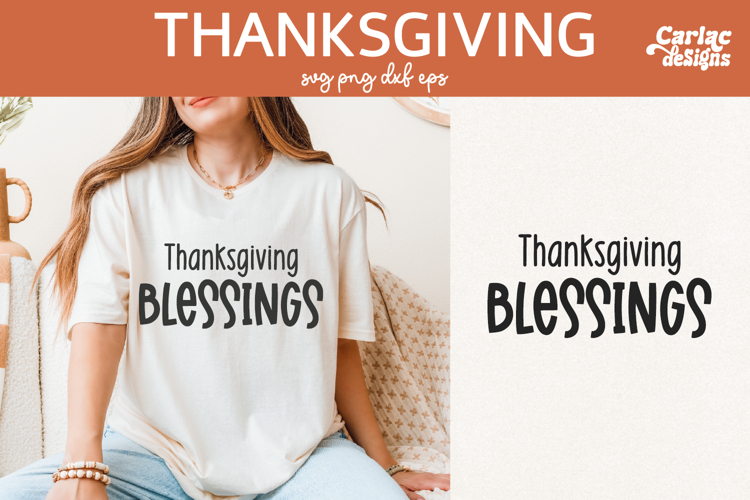 Thanksgiving Blessings SVG, Thanksgiving SVG