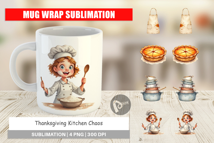 Thanksgiving Sublimation Design Image 6