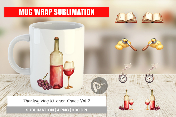 Thanksgiving Sublimation Design Image 5
