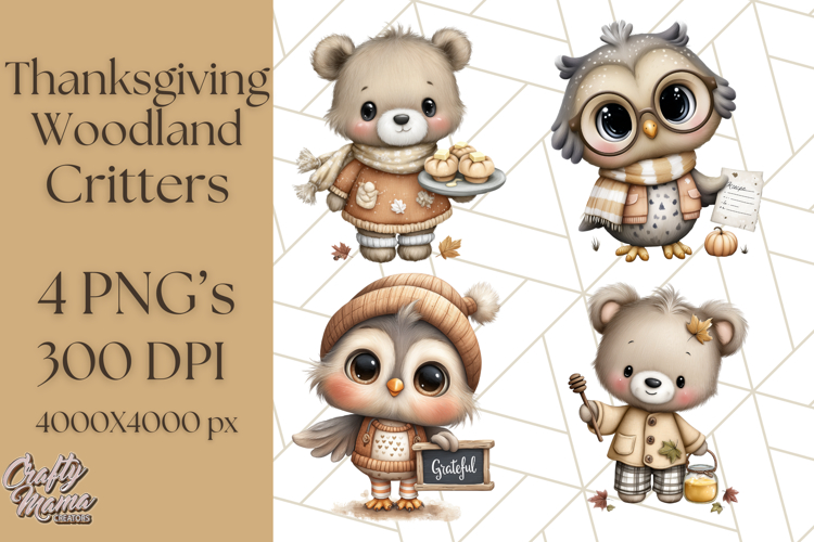 Fall Animals Clipart Image 18