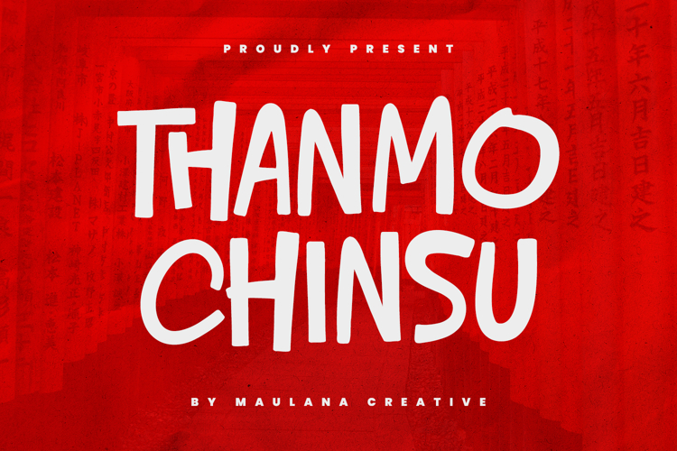 Thanmo Chinsu Cute Handwritten Display Font