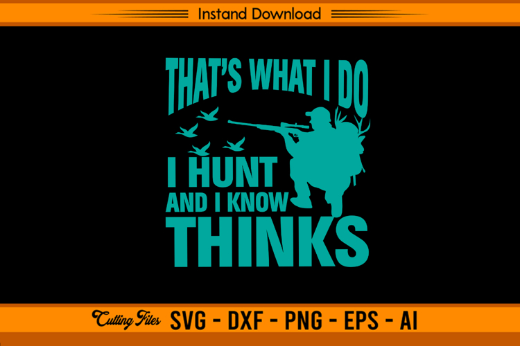 Deer Hunting Clipart Image 15