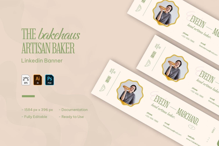 Bakehaus Aertisan - LinkedIn Banner