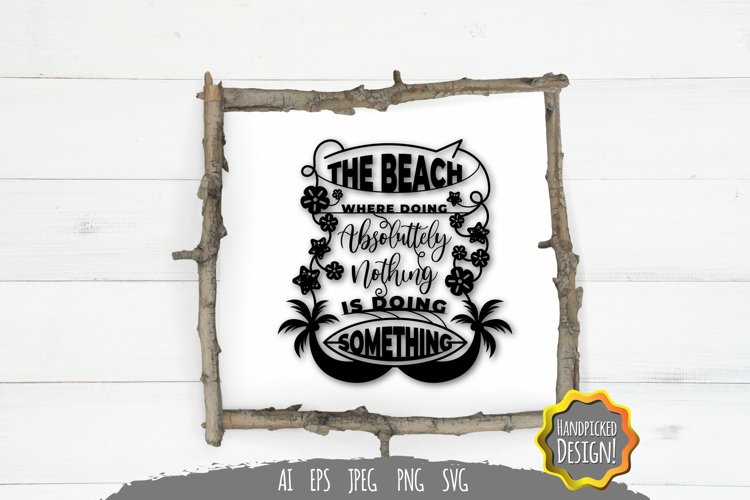 Beach Sublimation Design Image 2