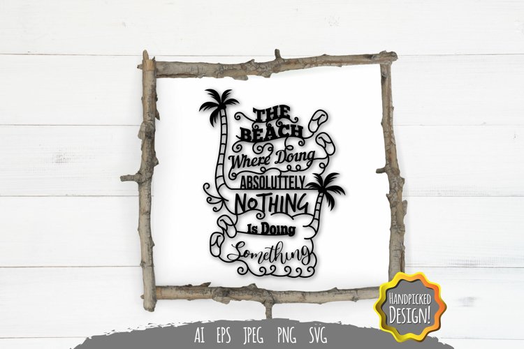 Beach Sublimation Design Image 14