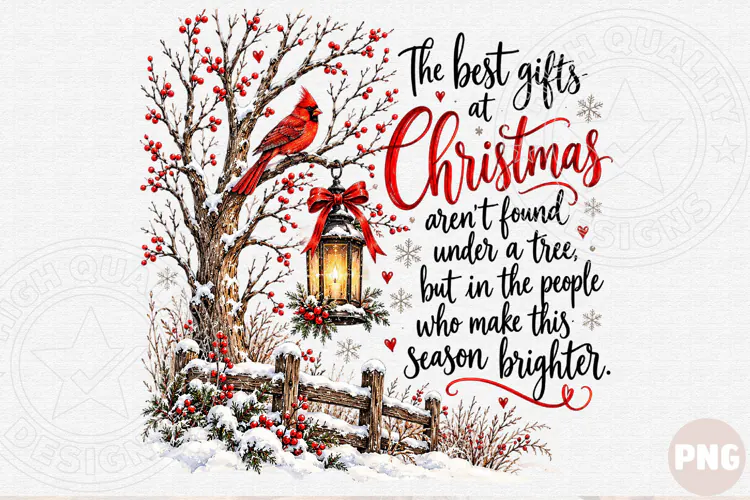 The Best Gifts at Christmas Aren't Found Under a Tree PNG