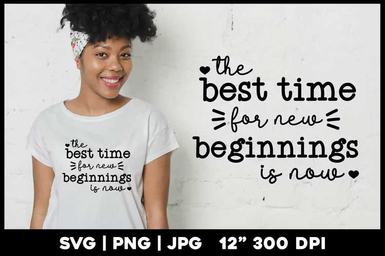 Motivational | The best time for new beginnings is now
