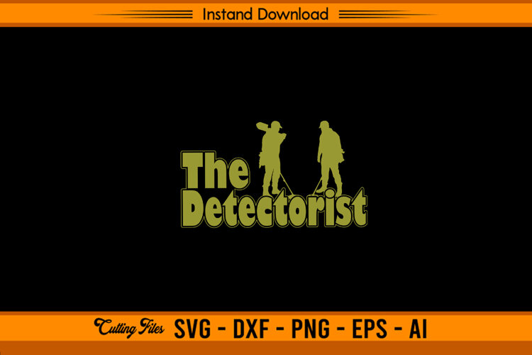 The Detectorist Metal Detecting SVG Design example image 1