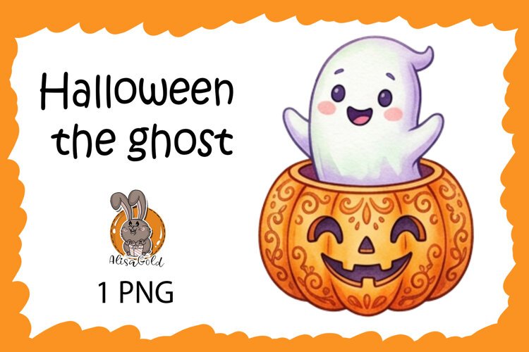 Halloween,the ghost example image 1