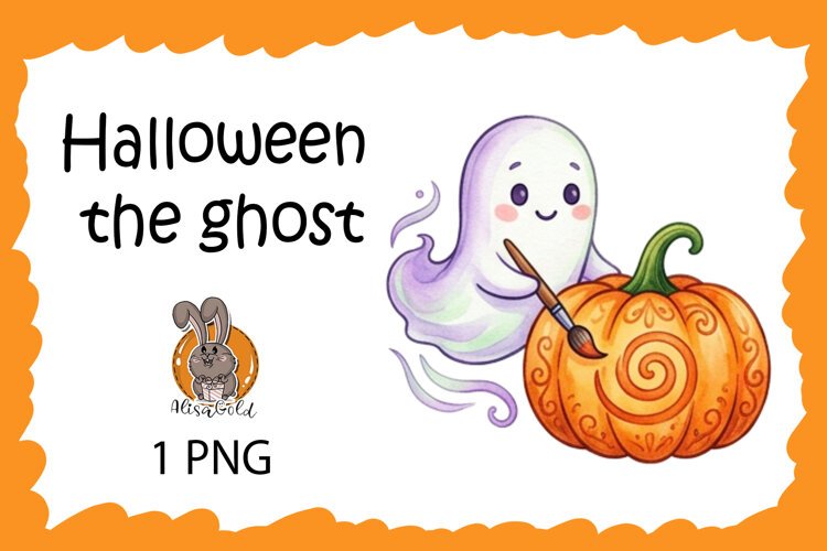 Halloween,the ghost example image 1