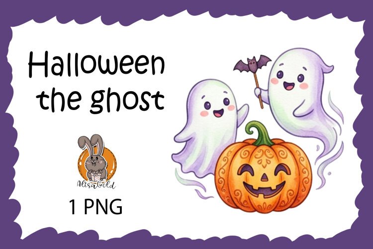 Halloween,the ghost example image 1
