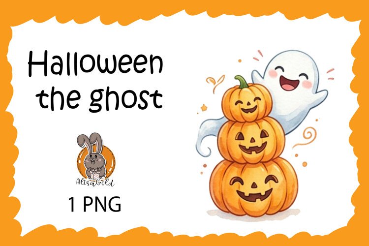 Halloween,the ghost example image 1
