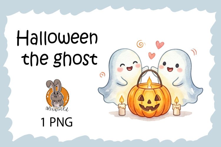 Halloween,the ghost example image 1