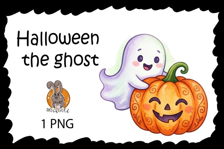 Halloween,the ghost example image 1
