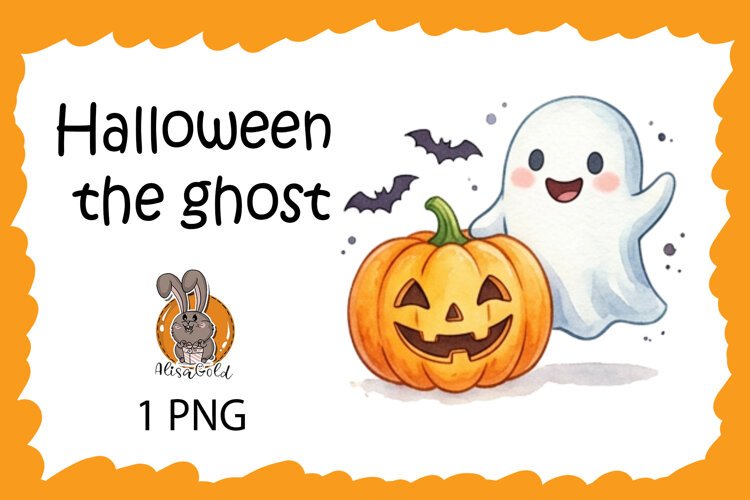 Halloween,the ghost example image 1
