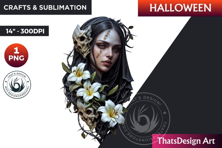 The ghostly Bride Halloween clipart, haunted bride Ghost PNG