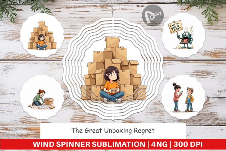 The Great Unboxing Regret Wind Spinner