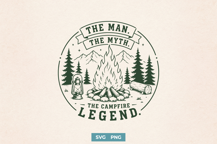 Camping Dad Svg Image 2