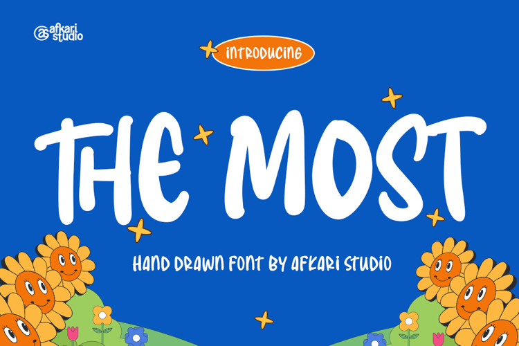 The Most - Handwritten Display Font