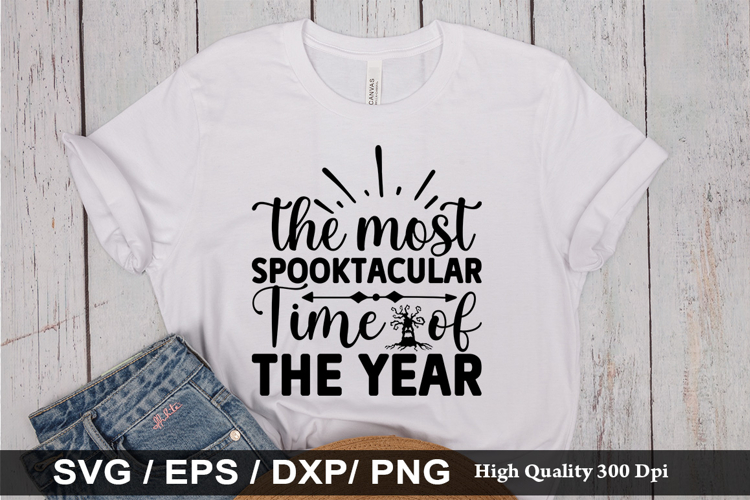 The most spooktacular time of the SVG - Halloween Design