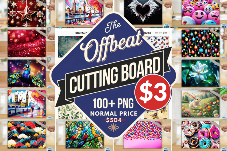 The Offbeat Cutting Board Mega Bundle, Cutting Board Bundle