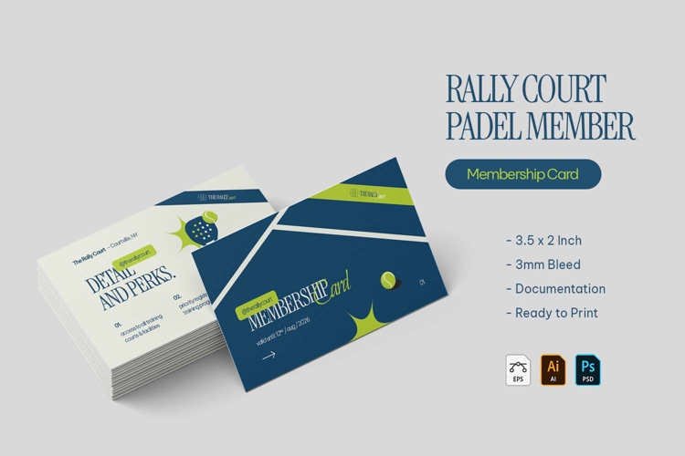 The Rally Court - Membership Card
