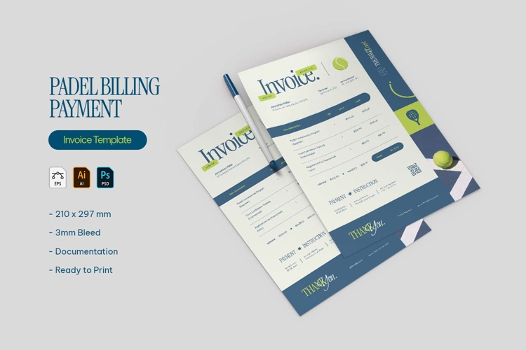 The Rally Court - Invoice