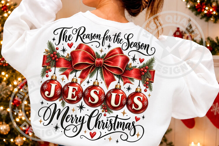 The Reason for the Season Christmas PNG example image 1