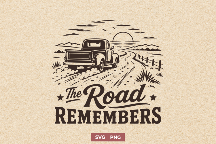 Vintage Truck Svg Image 3