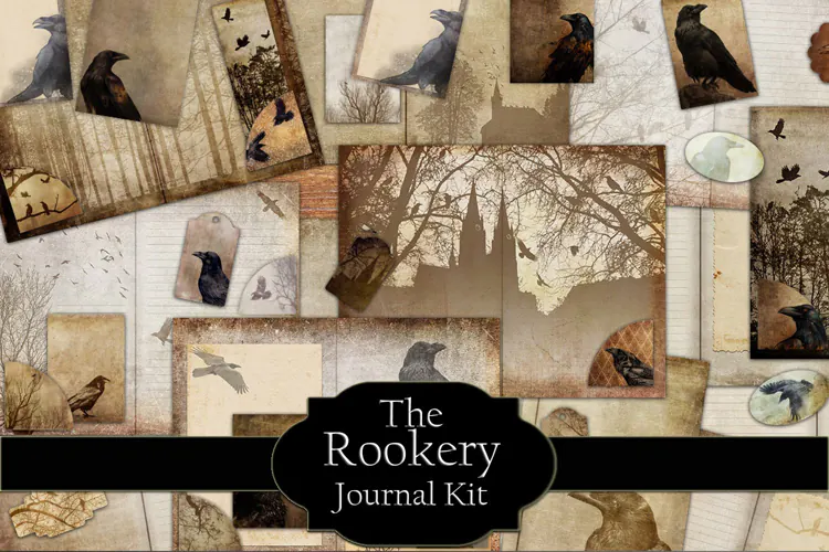 The Rookery - Gothic Journal Kit