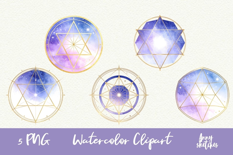 5 Seal of Solomon PNG Sacred Geometry Clipart Celestial