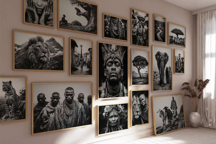 The Soul of Africa Wall Art Set of 100
