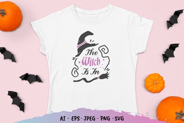 The Witch is In SVG File
