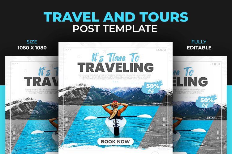 The World Adventure Travel Dream Vacation Post Template
