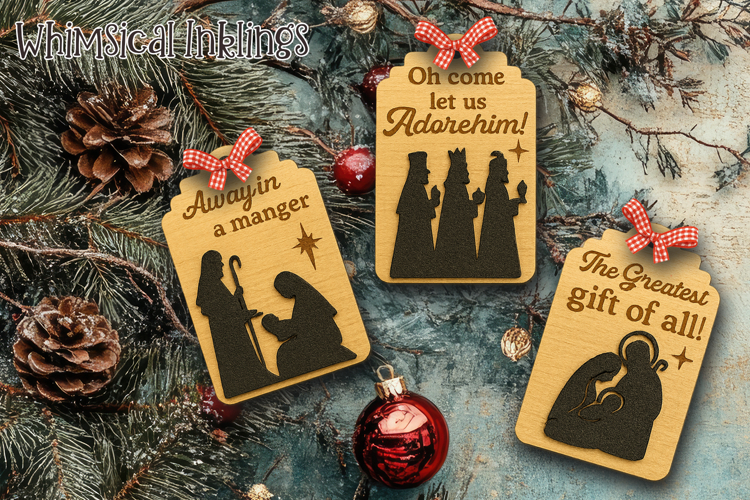 The Greatest Gift Ornaments Laser SVG