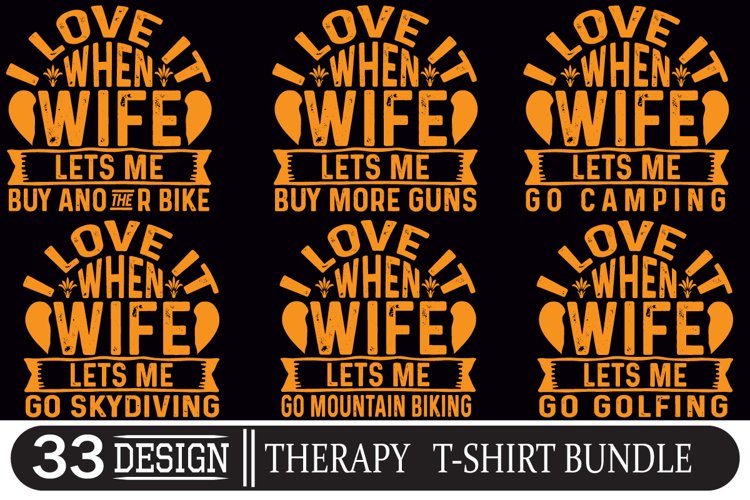 WIFE THERAPY Design Bundle